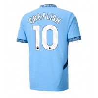 Moški Nogometni dresi Manchester City Jack Grealish #10 Domači 2024-25 Kratek Rokav